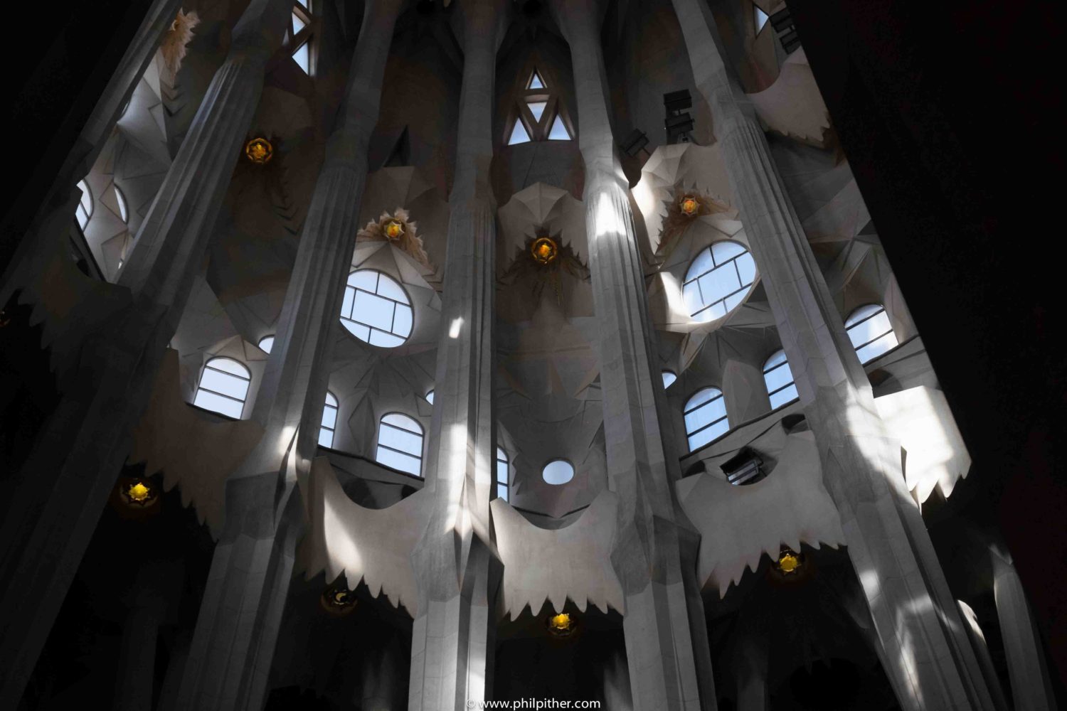 Gaudi's Sagrada Familia interior