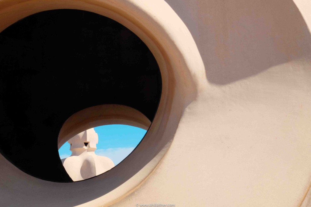 La Pedrera, Gaudi's roof top decorations