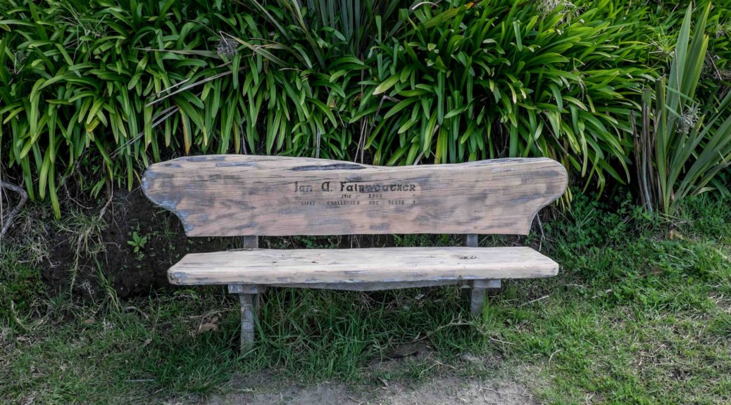 Ian, I hope you got good grades on those tests - RIP - Oneroa Beach, Waiheke, New Zealand