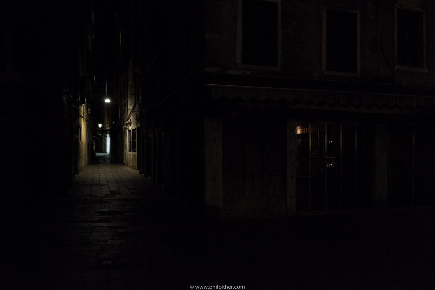 Night walk Venice